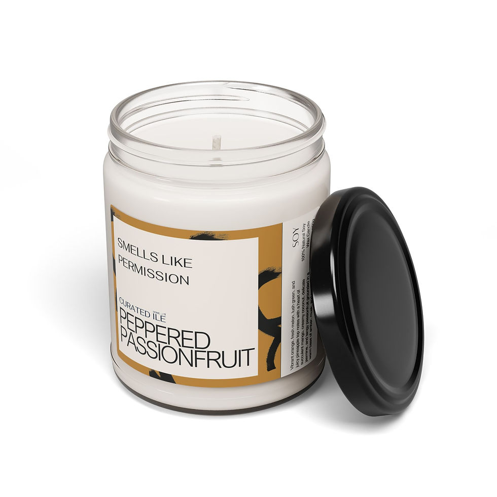 Thumbnail: Peppered Passionfruit Natural Soy Candle, 9oz