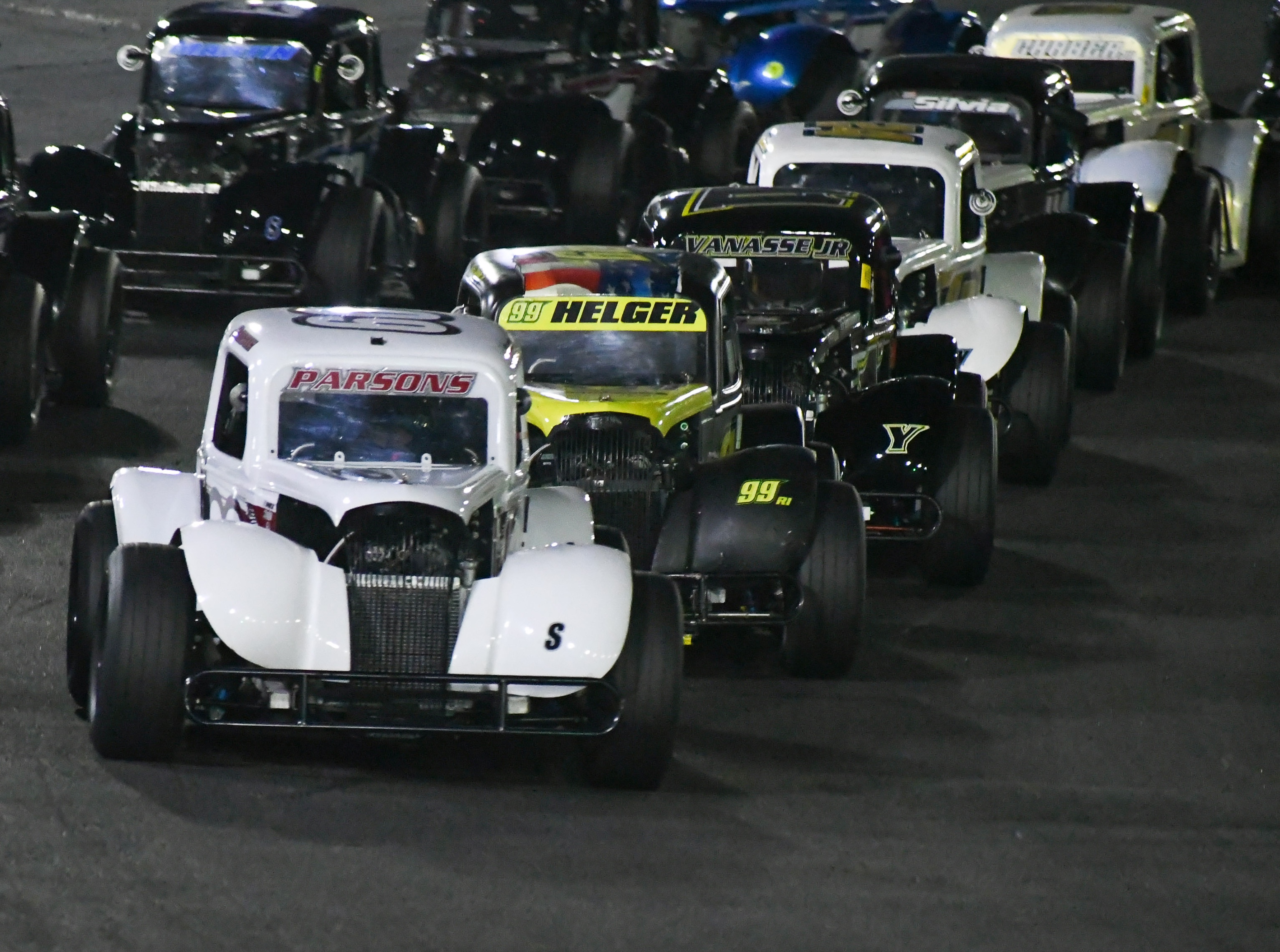 Fast Friday racing under the lights at Seekonk