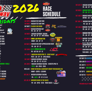 2026 Seekonk Speedway Schedule