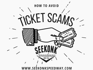📢 Public Service Announcement: Protect Yourself from Ticket Scams for Seekonk Speedway Events!
