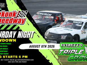 Everetts auto parts triple crown at seekonk speedway