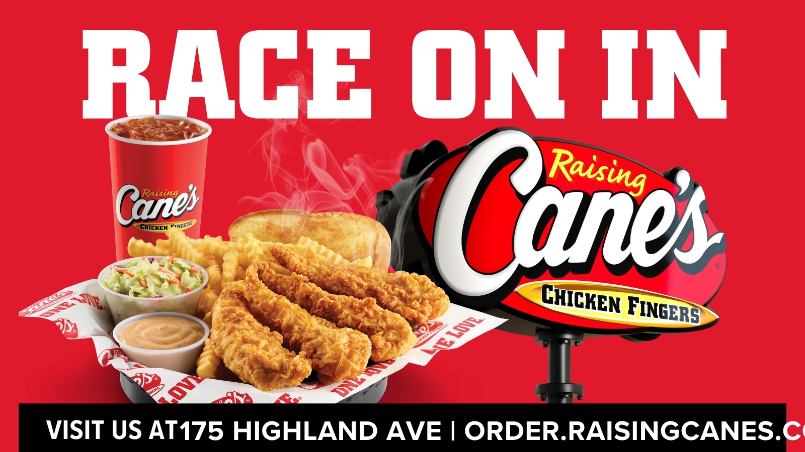 Raising Cane's promotional night at the Speedway