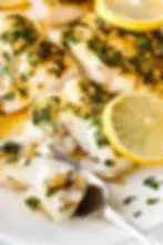 Baked Garlic Herb Cod