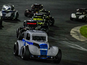 BURNS SCORES FIFTH LEGENDS CARS WIN IN REGULAR SEASON FINALE