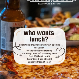 Brickstone Lunch 