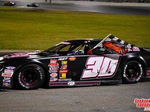BURNS CHARGES THROUGH LATE FOR PRO STOCK WIN, TRIPLE CROWN TITLE