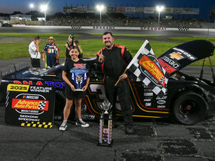 LASCUOLA GETS FIRST CAREER PRO STOCK WIN IN ANNIVERSARY SERIES 80-LAP FEATURE