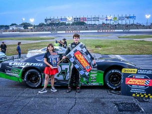 CLEAN & GREEN: LeBrun Back in Late Model Victory Lane