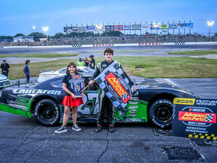 CLEAN & GREEN: LeBrun Back in Late Model Victory Lane