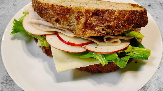 Apple Turkey Sourdough Sandwich