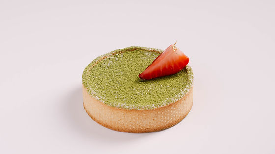 Double Matcha Cheese Tart