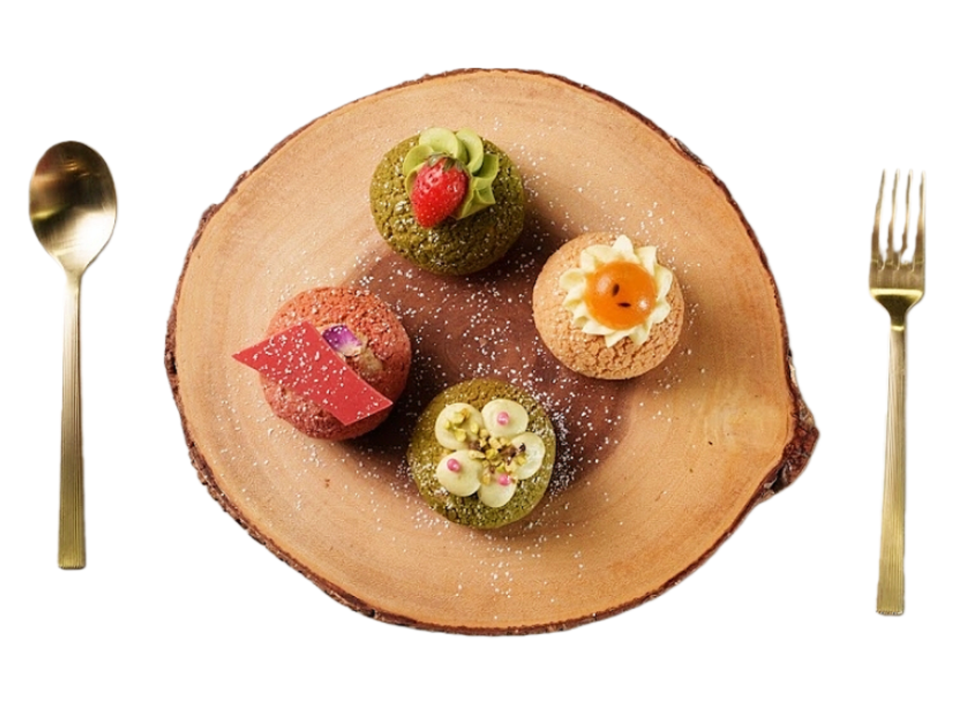 Arranged Food and Objects