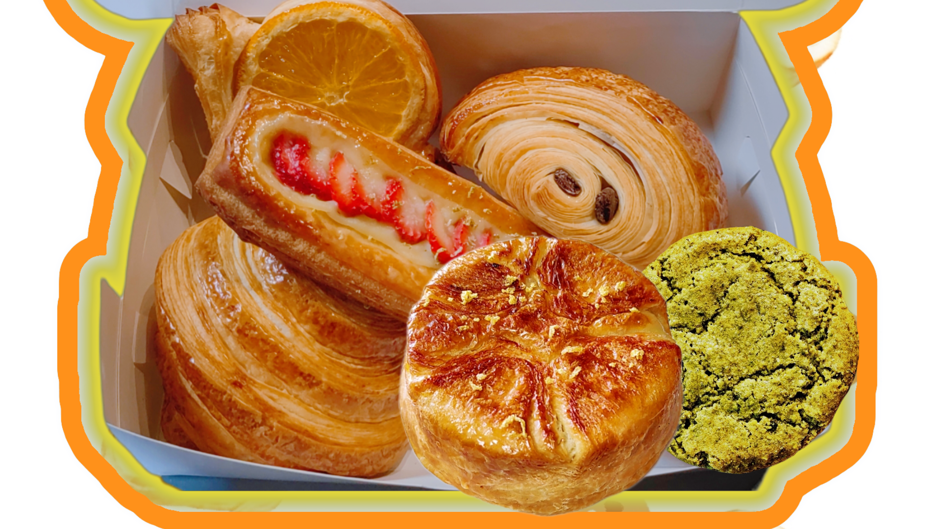 Arranged Food and Objects