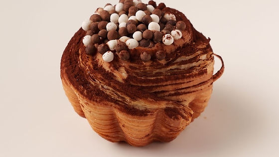 Dark Chocolate Cream Croissant