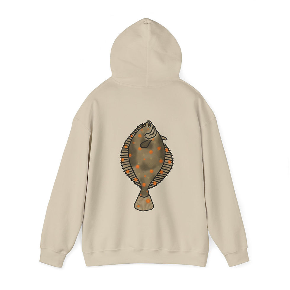 Thumbnail: Plaice Hoodie - The Fal Anglers