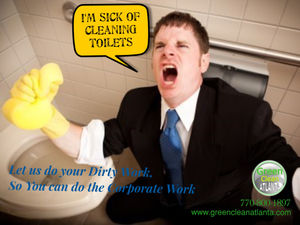 Nasty toilets at work