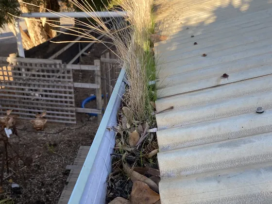 Patio surface pressure washed