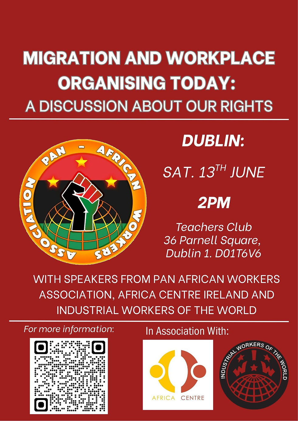 Dublin Talk: Unionising for Migrant Rights in the Workplace