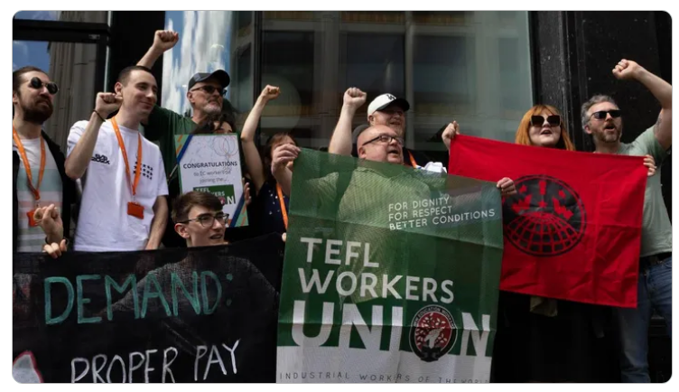 Support EC London teachers' fight for pay restoration