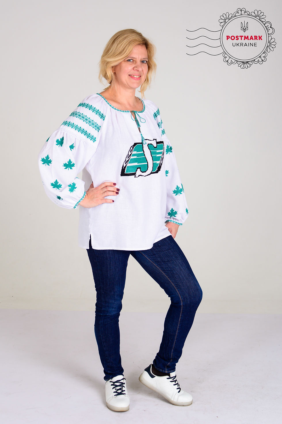 Thumbnail: The Riders Shirt for Her (hand embroidered)