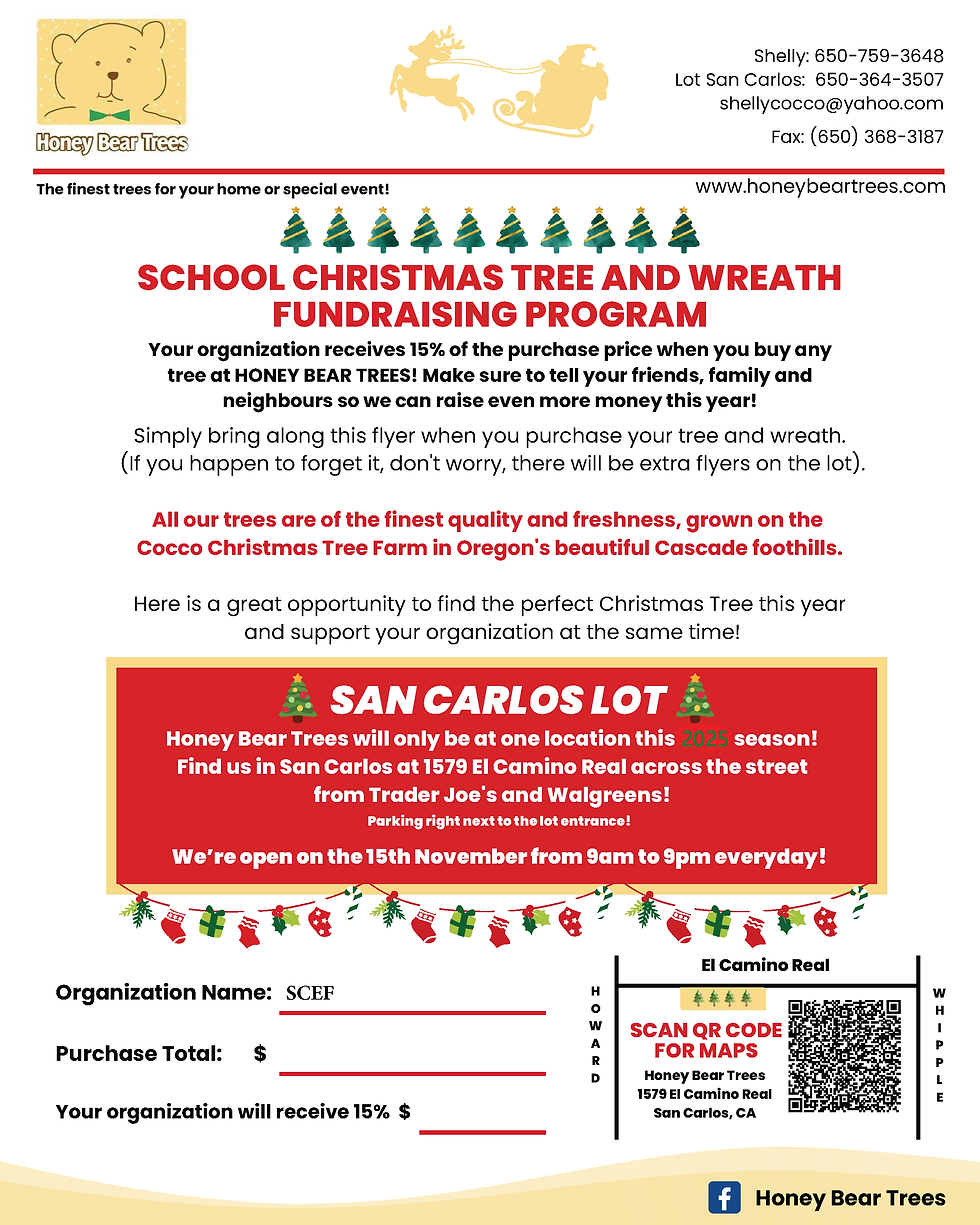 Honey Bear Trees - SCEF Fundraiser