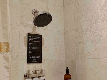 Hotel Tech-in: The smart shower heads combatting water waste