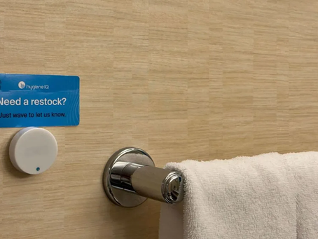 Hotel Tech-in: The sensors alerting hotel staff of cleanliness issues