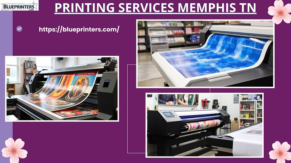 Why Local Companies Prefer Printing Services in Memphis TN