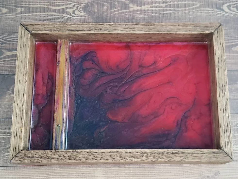 resin dice tray