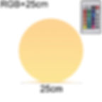 Miniatura: Lámpara MoonBall – Luz Ambiental Decorativa RGB/Tricolor