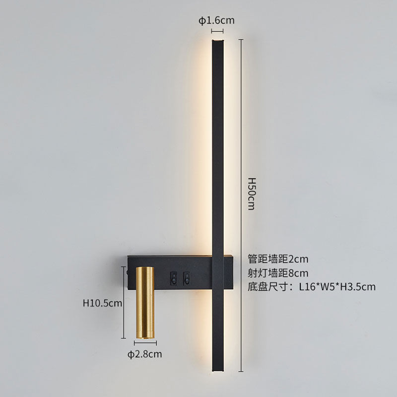 Miniatura: Aplique de pared — HALO LINEAL