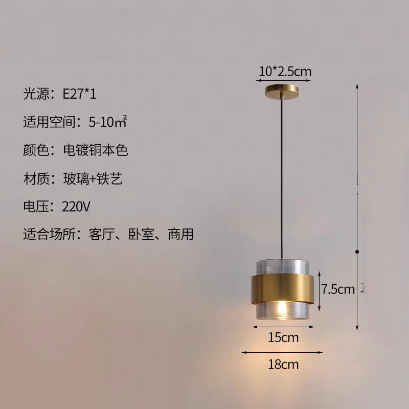 Miniatura: Lámpara Colgante Prisma Gold