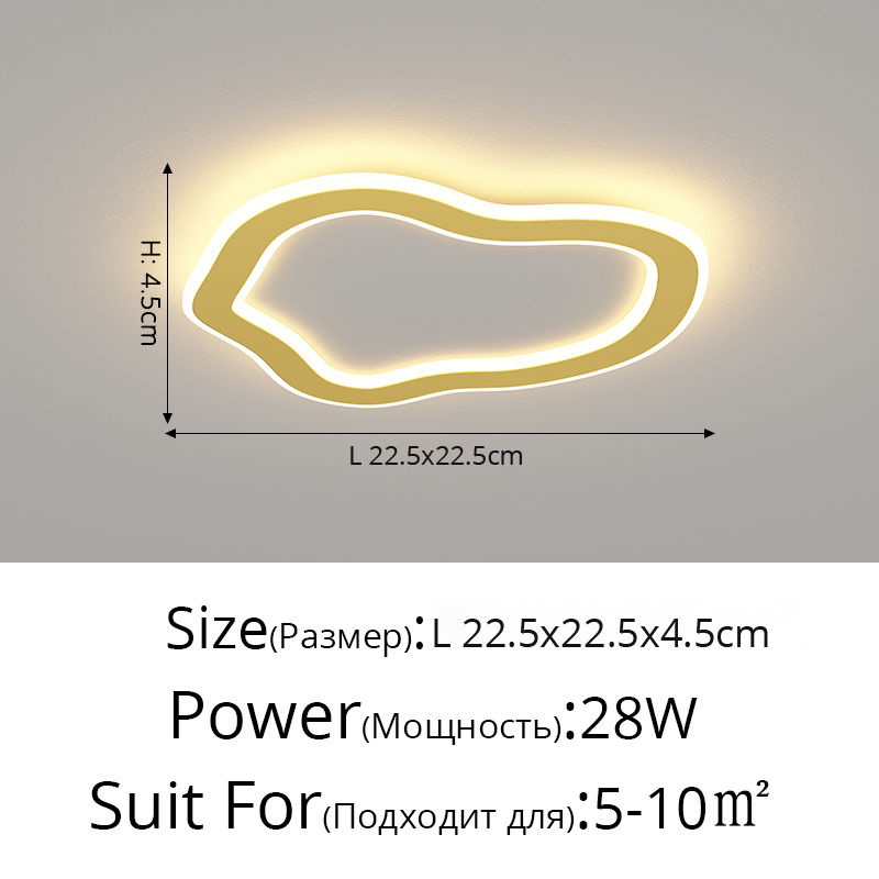 Miniatura: Aplique de Techo Lumen Organic
