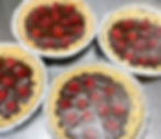 Chocolate Raspberry Tarts