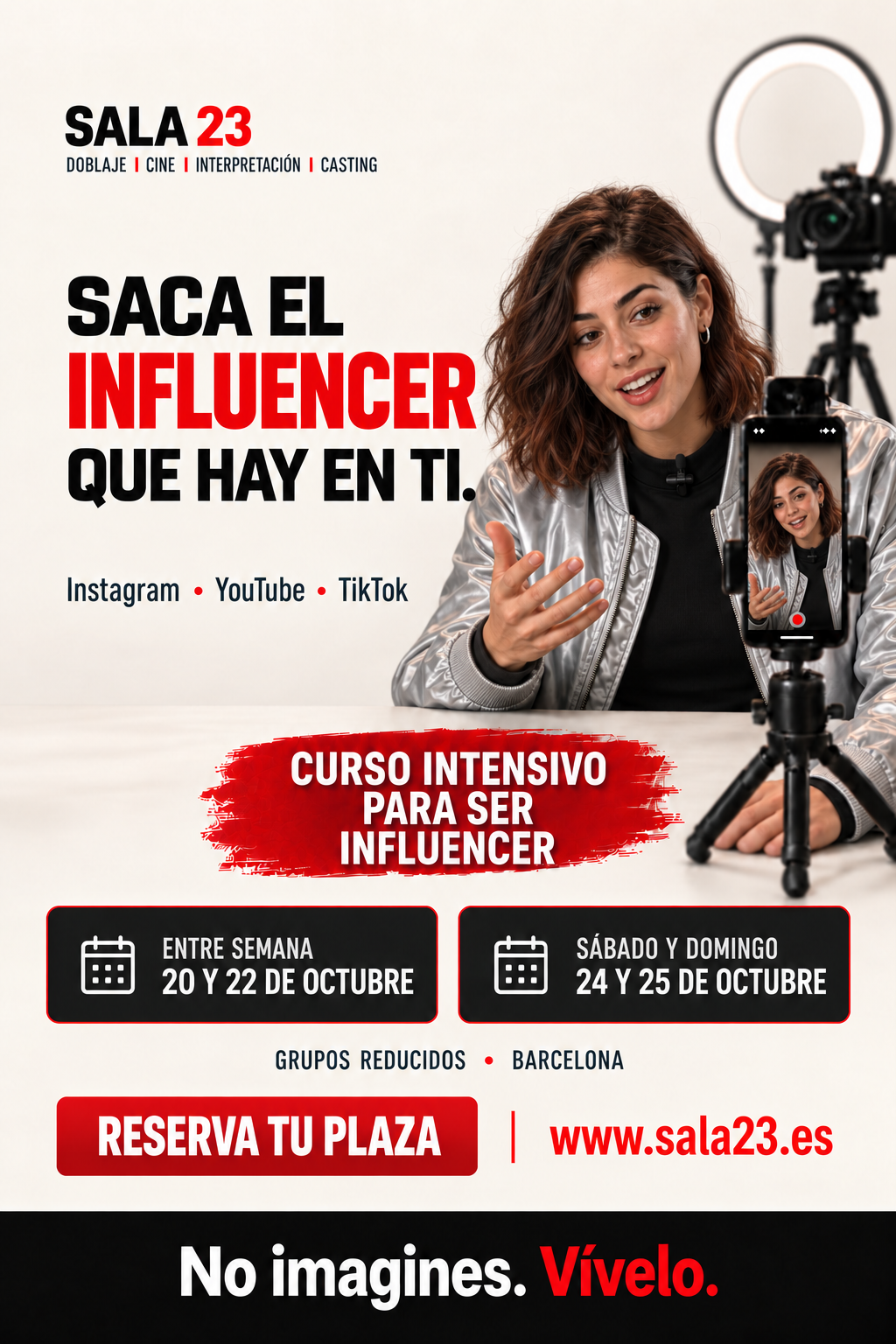 Curso Intensivo para ser creador de contenidos - Presencial