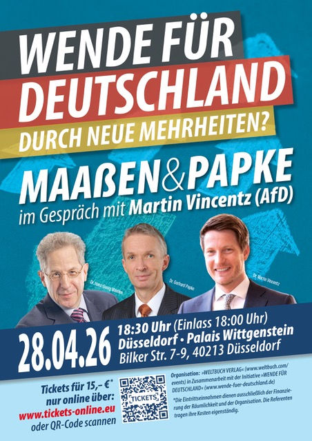 Das Werbeplakat für die Veranstaltung