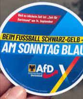 AfD-Aufkleber