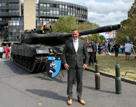 Panzer vor Landtag