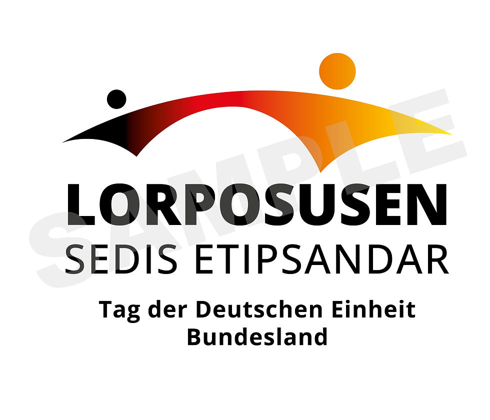 Batman trifft Batman? Nein, das soll eine Brücke sein. So könnte das Logo der Feier aussehen, ein Slogan wird noch gesucht.
