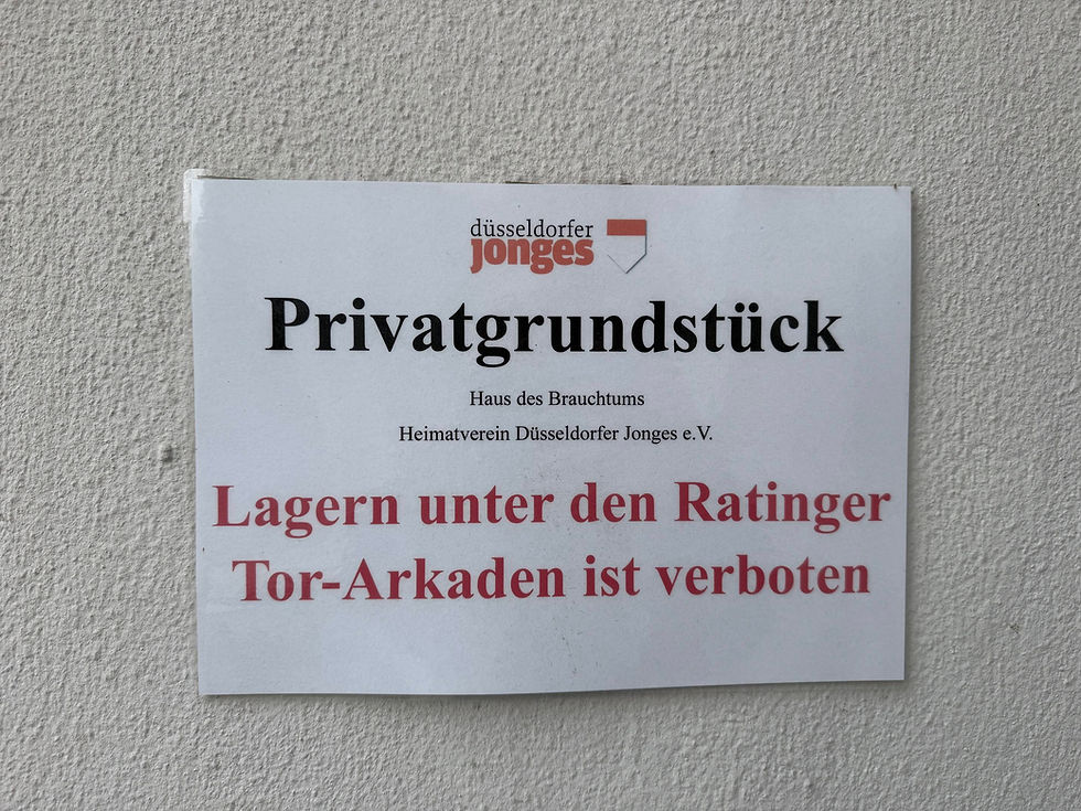 Dieses Plakat ist jetzt weg. 