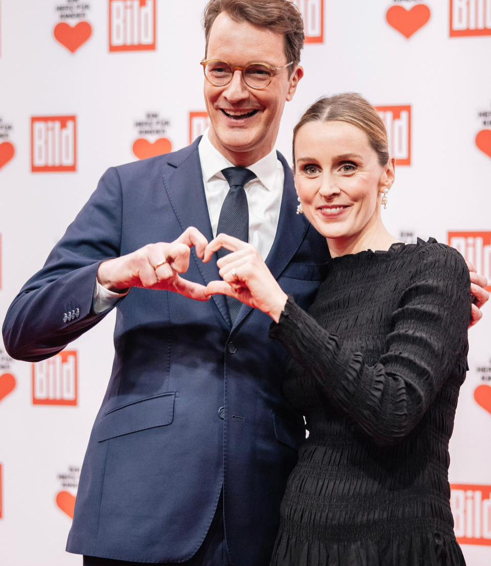 Hendrik ud Katharina Wüst bei der "Ein Herz für Kinder"-Gala