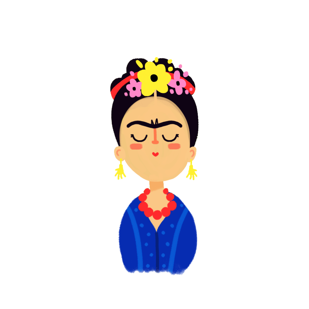 Frida_Kahlo_Monkey_Spin.gif