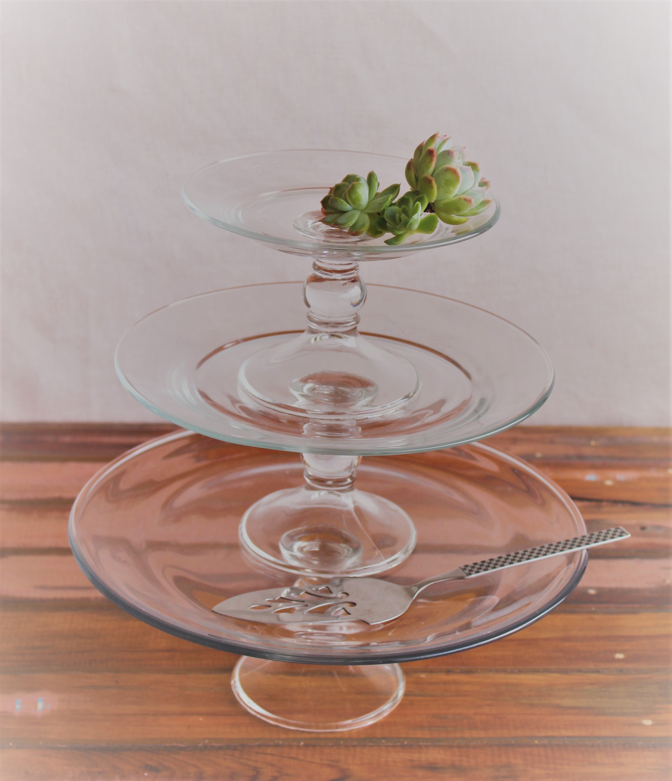 3 Tier Glass Stand