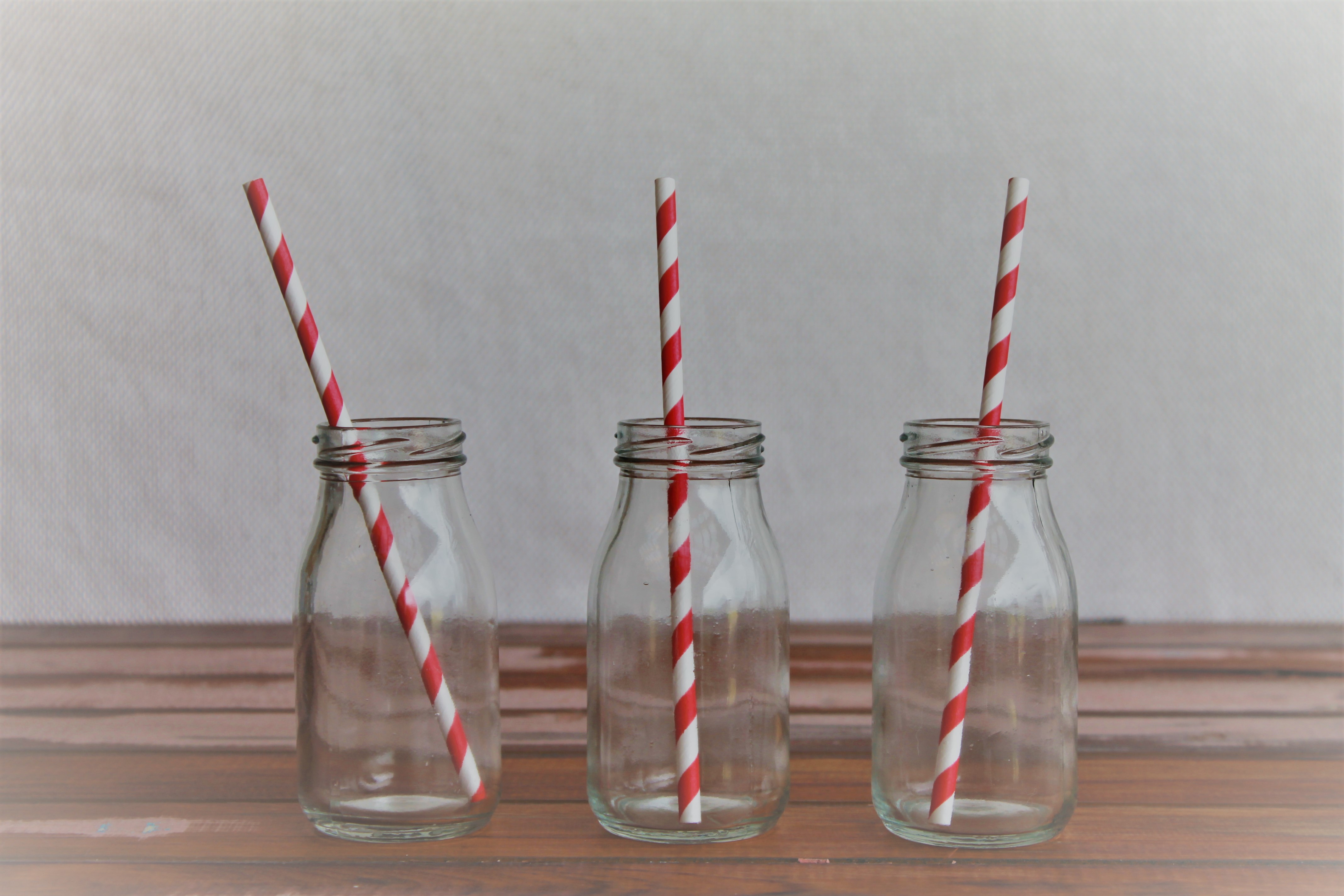 Small Milk Bottles