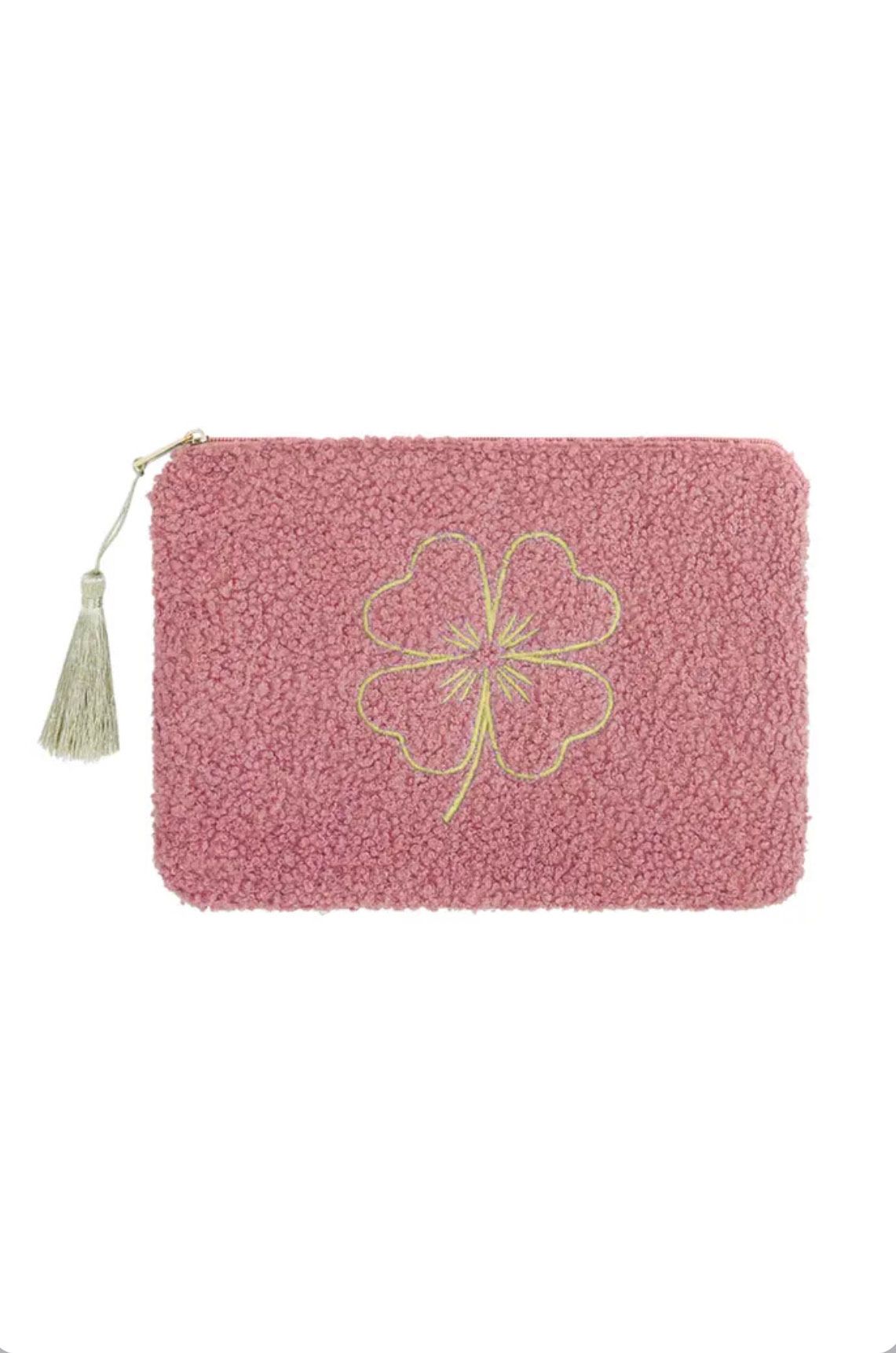 make up tas teddy klaver roze