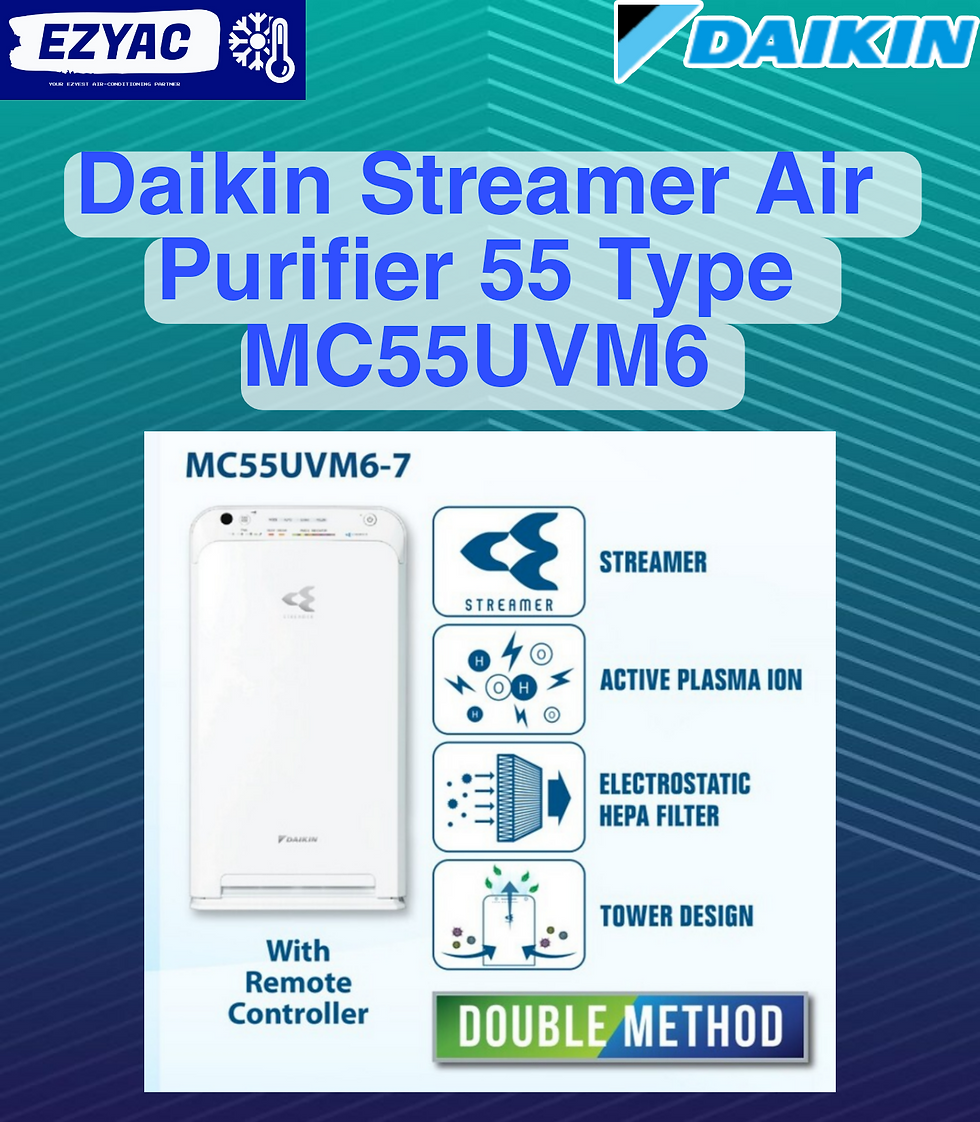 Thumbnail: Daikin Streamer Air Purifier 55 Type MC55UVM6