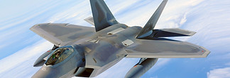 Jet Flying Above