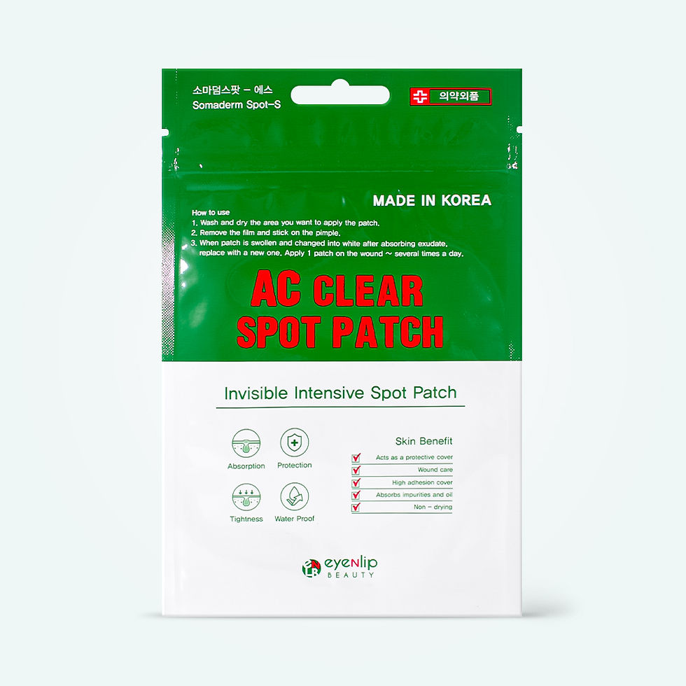 Miniatura: Parches para acné con centella asiática EYENLIP AC Clear Spot Patch.