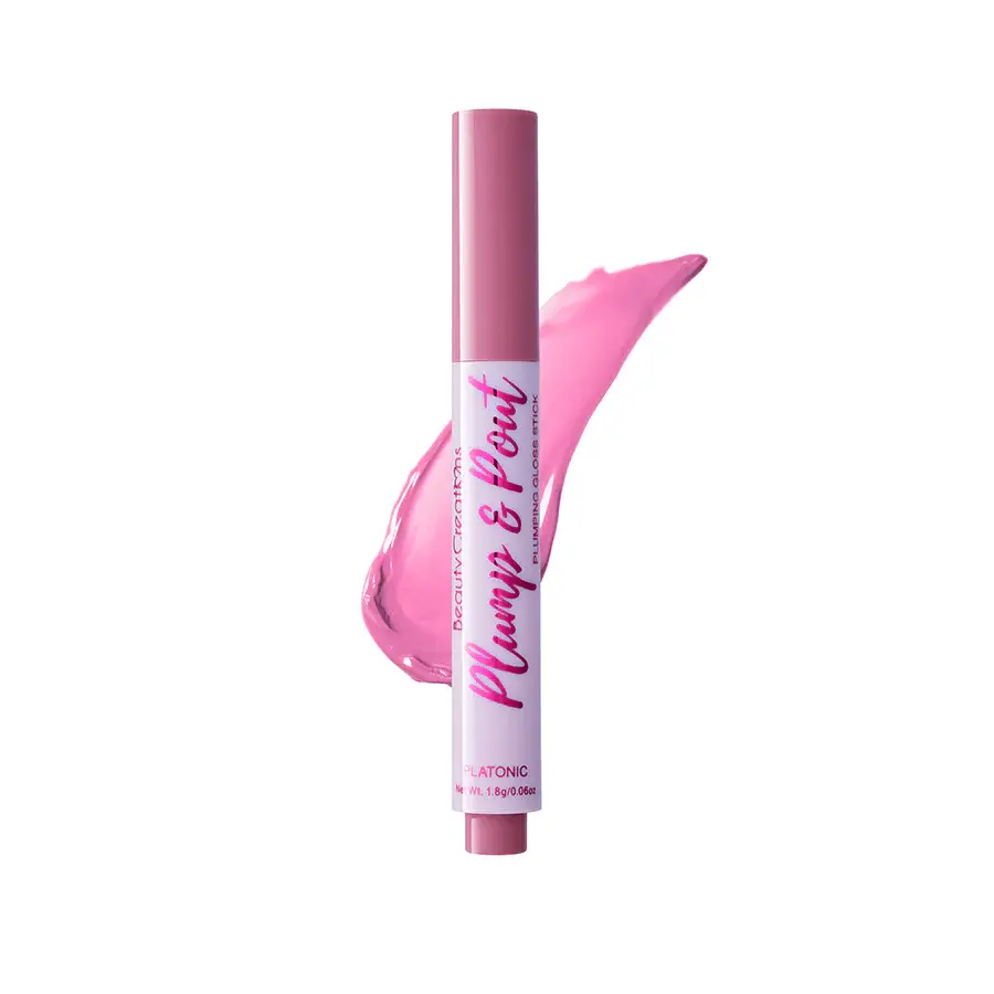 Gloss voluminizador nude Beauty Creations Platonic Dusty.