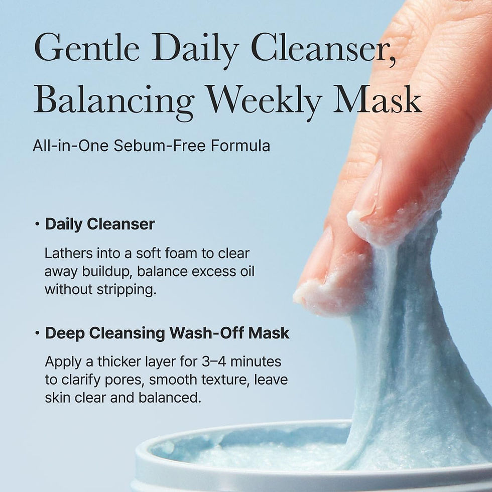 Miniatura: Limpiador facial Arencia Fresh Blue Hyssop Rice Mochi Cleanser textura mochi calmante skincare coreano Peru